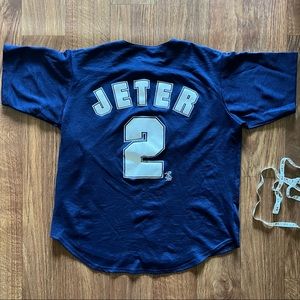 2002 Yankees derek jeter jersey